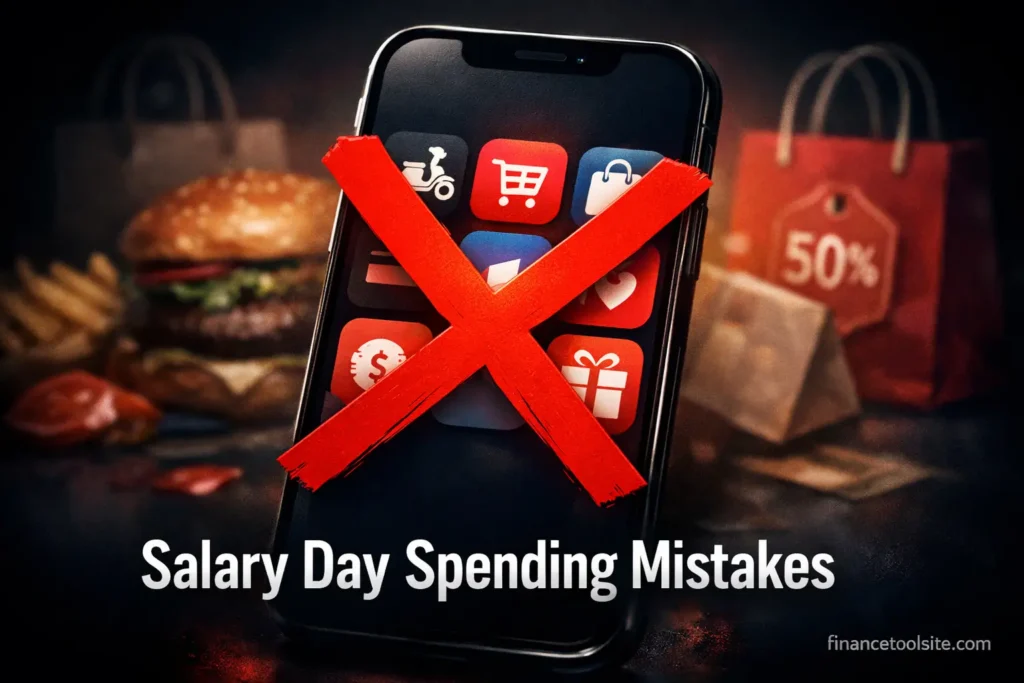 salary day spending mistakes caused by food delivery and shopping apps in India