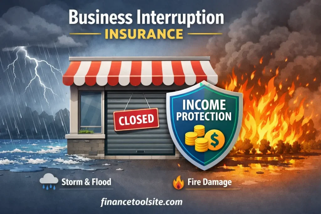 Business interruption insurance explained visually