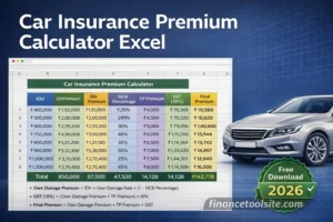 Car Insurance Premium Calculator Excel