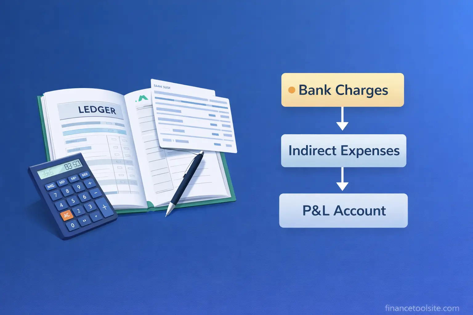 Bank Charges Under Which Head in Tally Prime